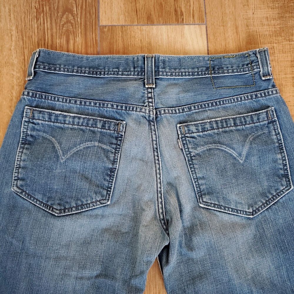 Levis Silvertab Jeans‎ Mens *32x29 (32x30) True Straight  Blue Denim Button Fly - Picture 7 of 16